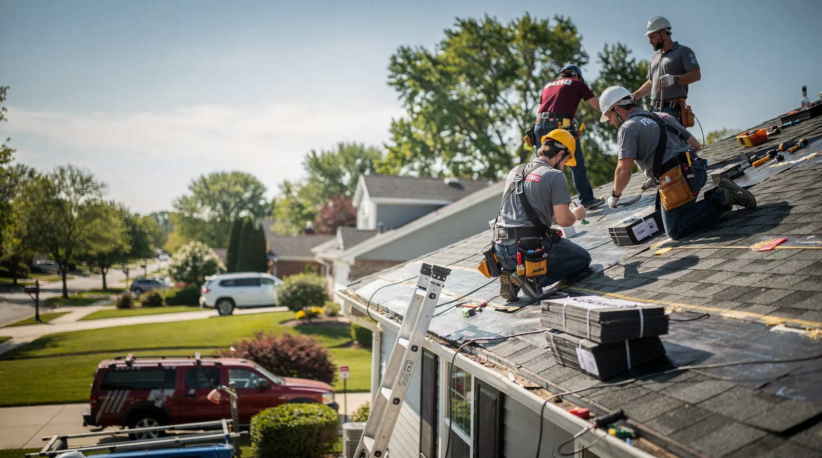 Roof Repair in Warren, TX around you